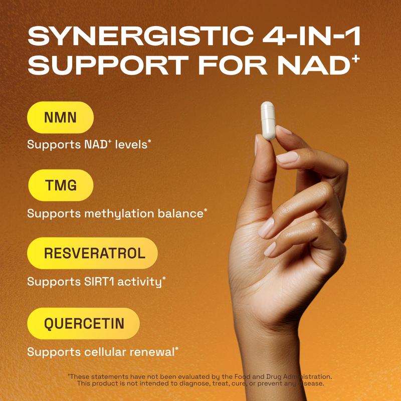 NMN+ Advanced - Anti Aging Support Capsules